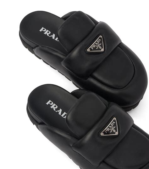 prada puffer mules|designer prada mules sale.